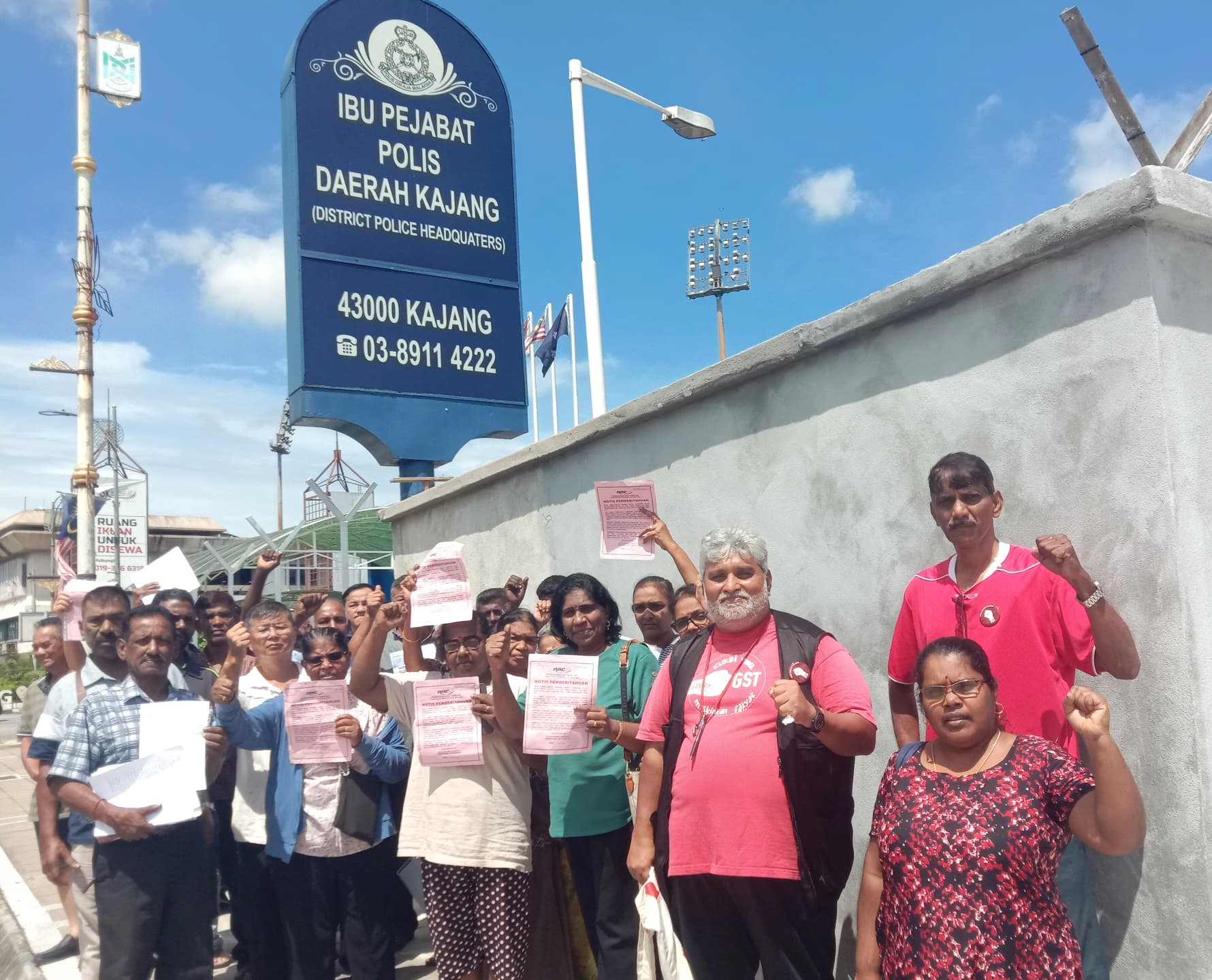 Penduduk Jalan Reko Kajang diancam pengusiran β Sosialis